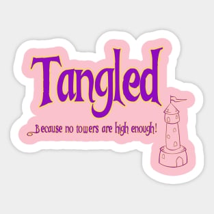 Tangled Rapunzel Sticker